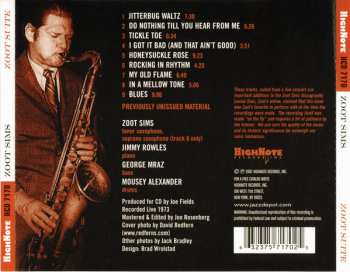 CD Zoot Sims: Zoot Suite