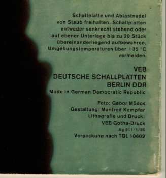 LP Zsuzsa Koncz: Ich Komm Und Geh Mit Meinen Liedern