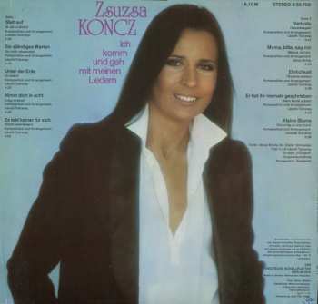 LP Zsuzsa Koncz: Ich Komm Und Geh Mit Meinen Liedern