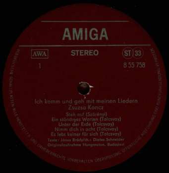 LP Zsuzsa Koncz: Ich Komm Und Geh Mit Meinen Liedern
