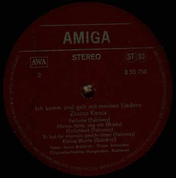 LP Zsuzsa Koncz: Ich Komm Und Geh Mit Meinen Liedern
