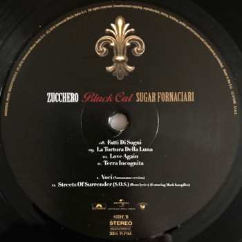 LP Zucchero: Black Cat