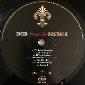 LP Zucchero: Black Cat