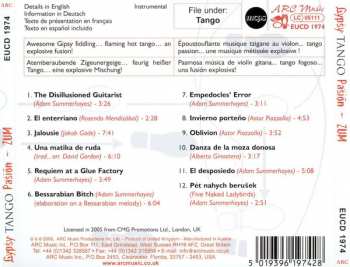 CD ZUM: Gypsy Tango Pasión