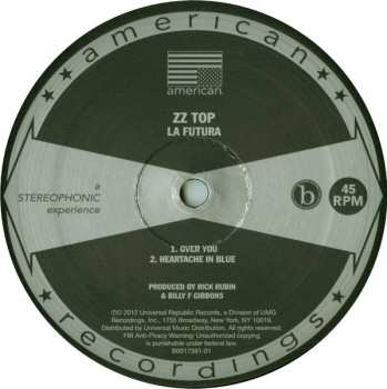 2LP ZZ Top: La Futura
