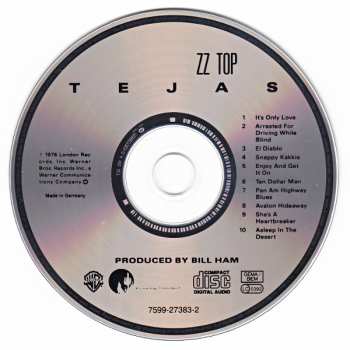 CD ZZ Top: Tejas