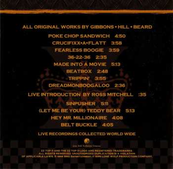 CD ZZ Top: XXX